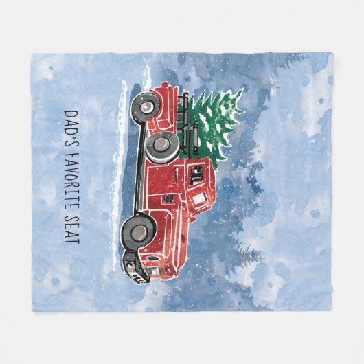  kerst fleece deken (Voorkant (Horizontaal))
