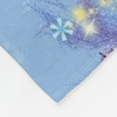 Kerst Fleece Deken Mooie Kerstboom (Hoek)