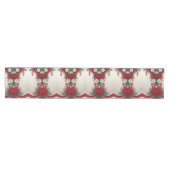 Kerst Floral Candy Canes Vakantie Tafel Runner Medium Tafelloper (Horizontaal)