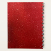 Kerst Floral Candy Canes Vakantieplanner Planner (Achterkant)