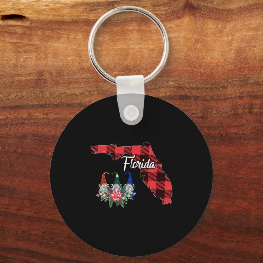 Kerst Florida Sleutelhanger (Voorkant)