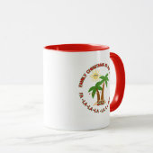 Kerst Florida Vakantie Koffiemok Mok (Voorkant rechts)