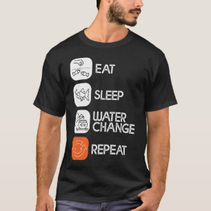 Kerst Flowerhorn Vis T-shirt