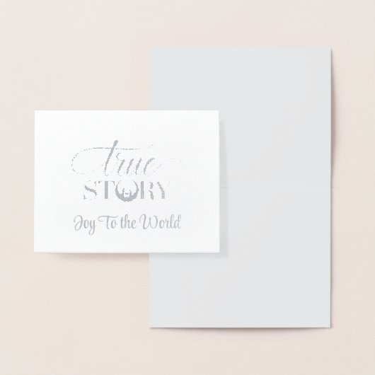 Kerst Folie Kaart (Display)