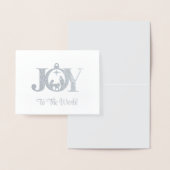 Kerst Folie Kaart (Display)