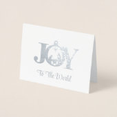 Kerst Folie Kaart (Voorkant)