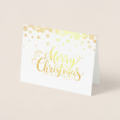 Kerst Folie Kaart (Voorkant)