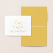 Kerst Folie Kaart (Display)