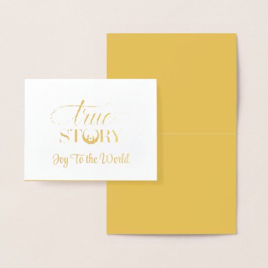 Kerst Folie Kaart (Display)