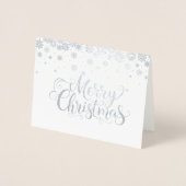 Kerst Folie Kaart (Voorkant)