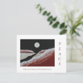 Kerst Folk Art Desert Zuidwest vrede Feestdagenkaart (Staand voorkant)