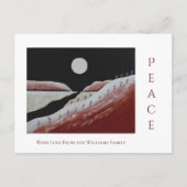 Kerst Folk Art Desert Zuidwest vrede Feestdagenkaart (Voorkant)