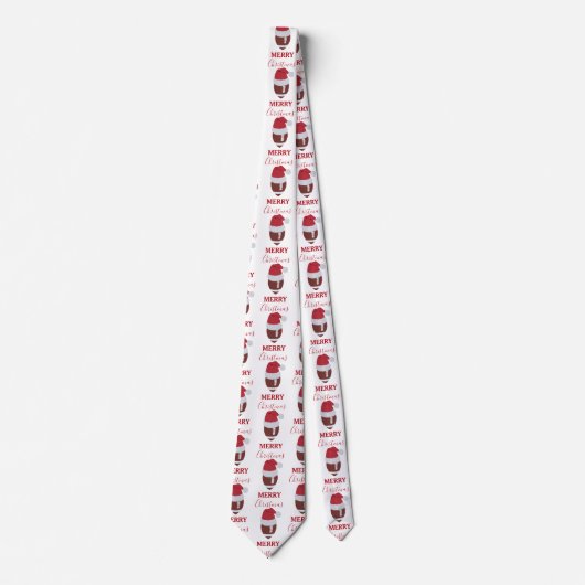 Kerst Football Gridiron Ball Festive Stropdas (Voorkant)