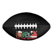 Kerst Football Tis het Seizoen Sport Vakantie (Voorkant)