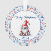 Kerst Foto Acryl Ornament (voorkant)