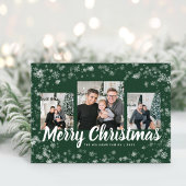 Kerst Foto Collage Briefkaart