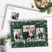 Kerst Foto Collage Briefkaart