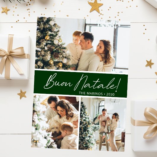 Kerst Foto Collage Feestdagenkaart