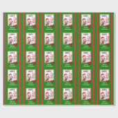 Kerst foto inpakpapier (Vlak)