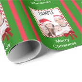 Kerst foto inpakpapier (Rol Hoek)