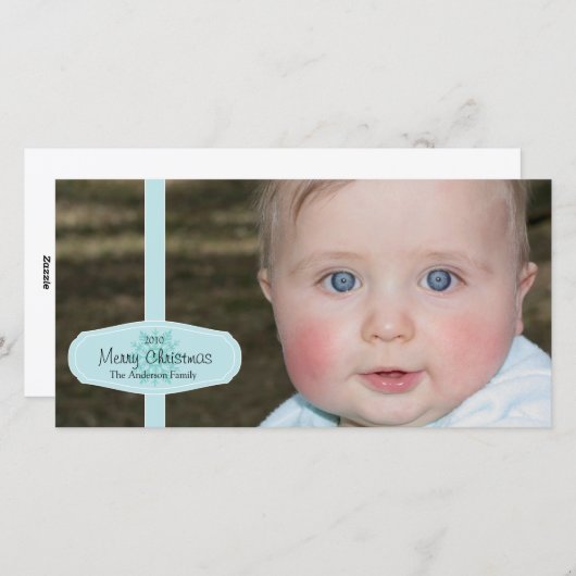 Kerst Foto Kaart (Voorkant / Achterkant)