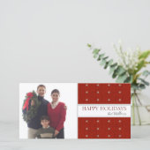 Kerst Foto Kaarten (Staand voorkant)