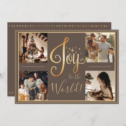 Kerst foto Kerstmis Kerstkaart (Voorkant / Achterkant)