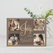 Kerst foto Kerstmis Kerstkaart (Staand voorkant)