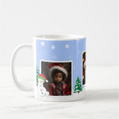  Kerst Foto Mok, 11 oz Koffiemok (Links)