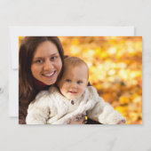 Kerst Foto Naam Aangepaste Kleur Fun Cute Feestdagenkaart (Achterkant)