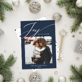 Kerst Foto Navy Kerstkaart Wereldvreugde
