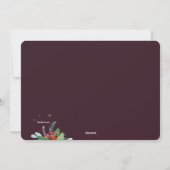 Kerst Foto Ovale Wenskaart Feestdagenkaart (Achterkant)