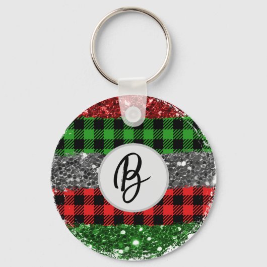 Kerst foto Sleutelhanger (Voorkant)