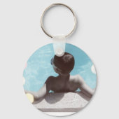 Kerst foto Sleutelhanger (Achterkant)