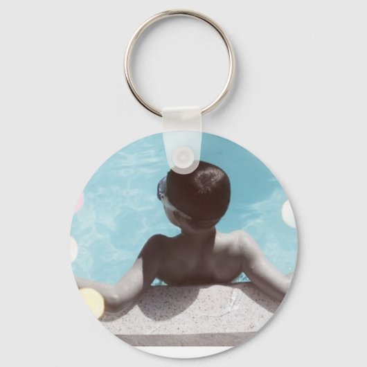 Kerst foto Sleutelhanger (Achterkant)