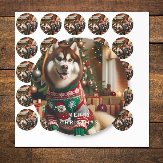 Kerst Foto Sticker