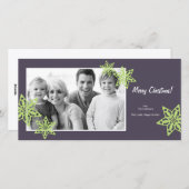 Kerst fotokaart - Kerstkaart 4x8 (Voorkant / Achterkant)