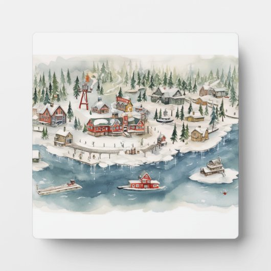  kerst fotoplaat (Voorkant)