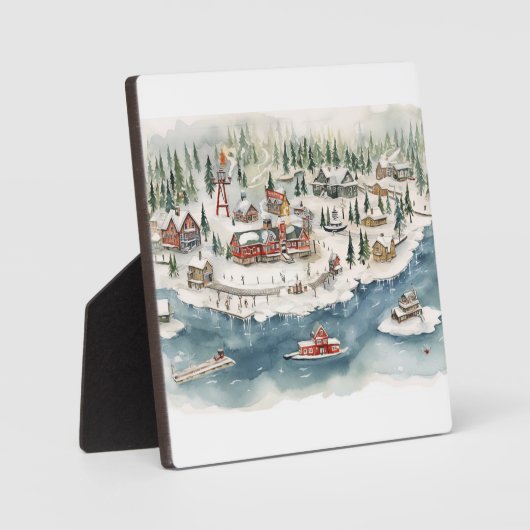  kerst fotoplaat (Voorkant)