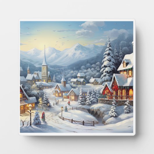  kerst fotoplaat (Voorkant)