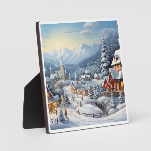  kerst fotoplaat (Voorkant)