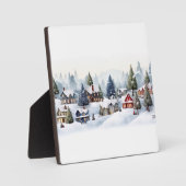 kerst fotoplaat (Voorkant)