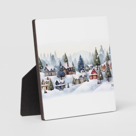 kerst fotoplaat (Voorkant)