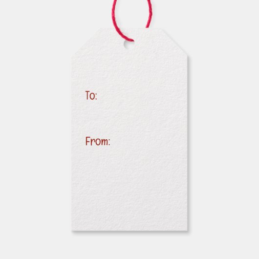 Kerst Franse Bulldog Elfhond Cadeaulabel (Achterkant)