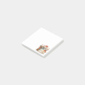 Kerst Franse Bulldog Rendieren Honden Post-it® Notes (Schuin)