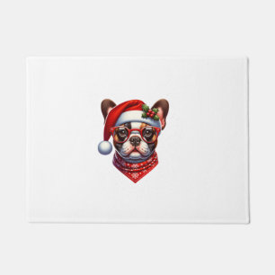 Kerst Franse Bulldog Santa Hat Frenchie Ugly C Deurmat