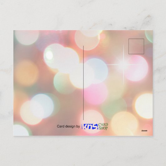 Kerst Franse Bulldog tussen Kerstcadeaus Feestdagenkaart (Achterkant)