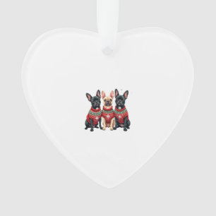 Kerst Franse Bulldog Xmas Franse Bulldog Hond Ornament