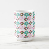 Kerst Frost Donuts Roze Doodles Koffiemok (Center)