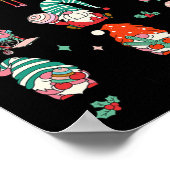 Kerst Fysieke Therapie Kerst Gnome Physica Poster (Hoek)